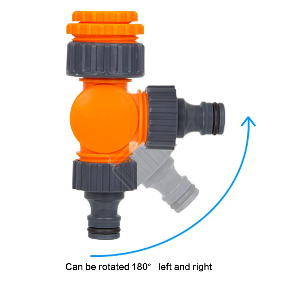 

1/2 inch 3/4 inch Quick Connector Rotatable Water Tap Splitter Irrigation Agriculture Quick Water Connector Water Control Valve