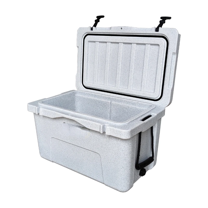 2024 New design Beverage camping hard coolers  rotational molding ice chest 45L