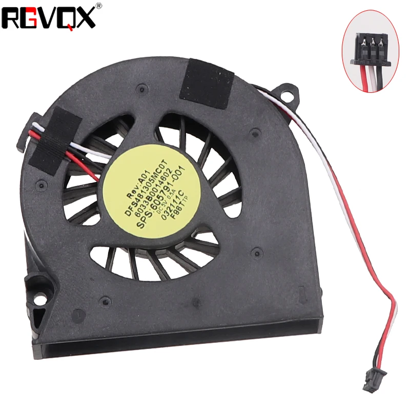 New Laptop Cooling Fan For HP COMPAQ 320 321 420 425 625 PN: DFS481305MC0T CPU Replacement Cooler Radiator