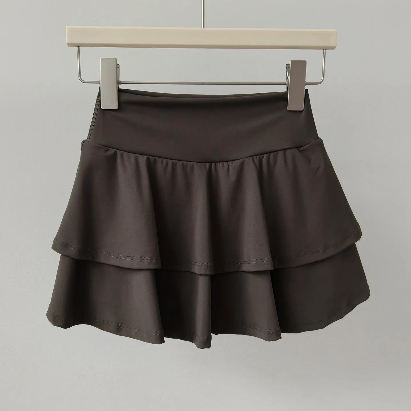 Cake Skirt Anti-exposure Tennis Sports Skirt High-waisted Quick-drying Badminton A-line Skirt Fitness Dance Yoga Shorts Clothing