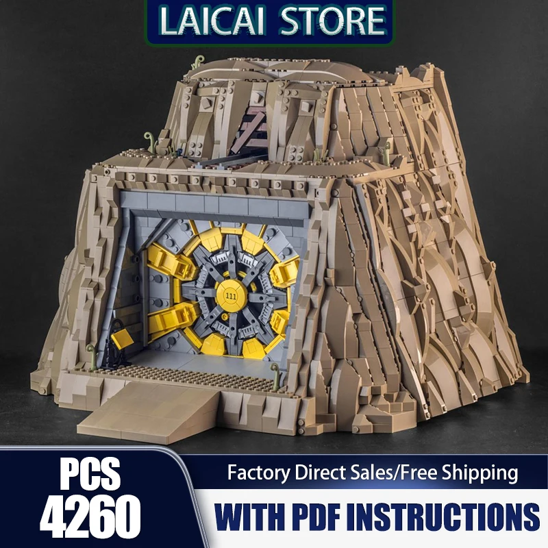 

Креативная серия Moc, строительные кирпичи, рабочая модель Fallout Vault, технология, модульные блоки, подарки, рождественские игрушки, наборы «сделай сам», сборка