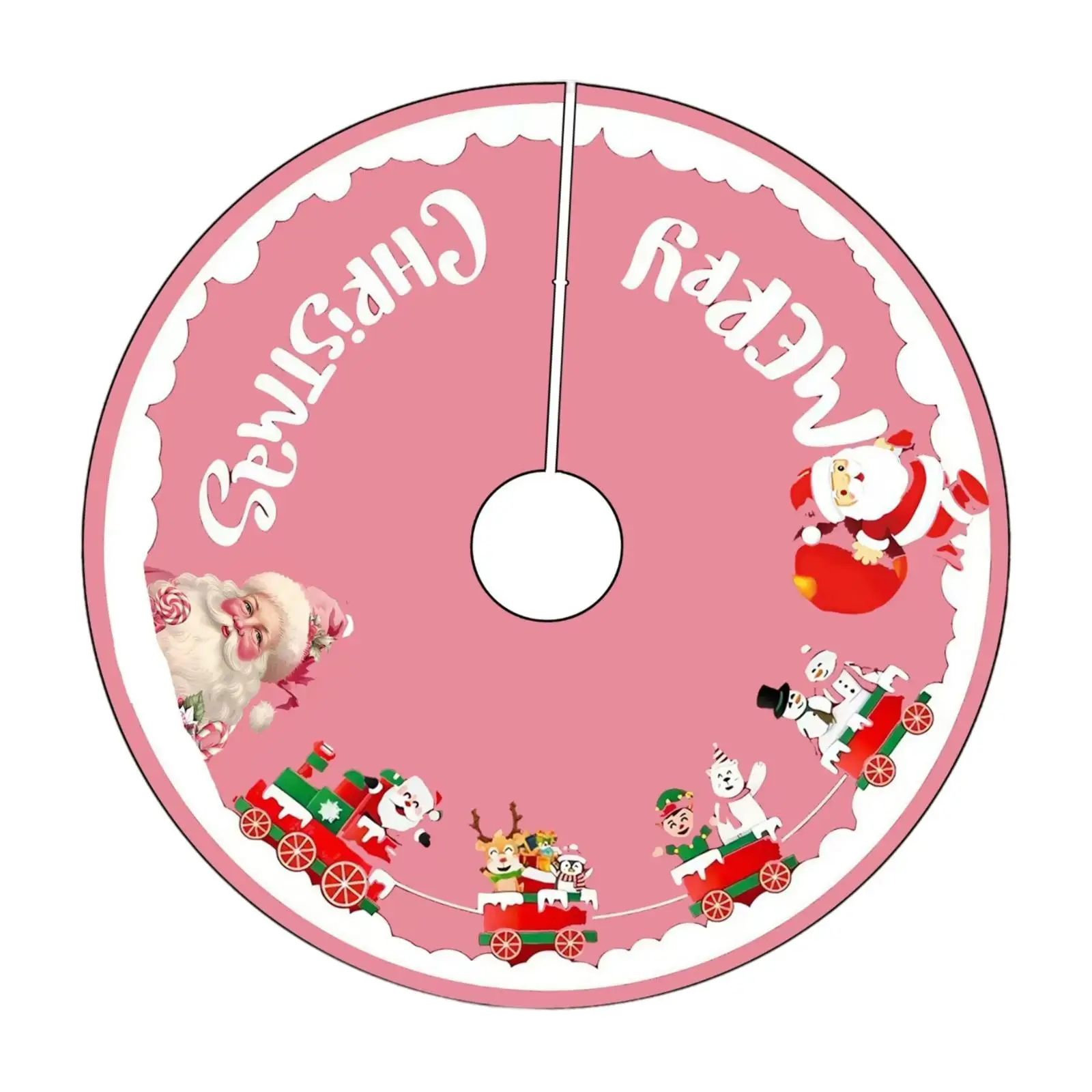 Tree Skirt for Christmas Decoration, Tree Rug for Indoor Use