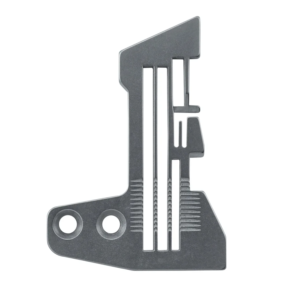Placa de garganta E810 compatible con máquinas overlock industriales de 4 hilos Siruba 747, JACK E3-4 — Placa de aguja 2mmx5mm