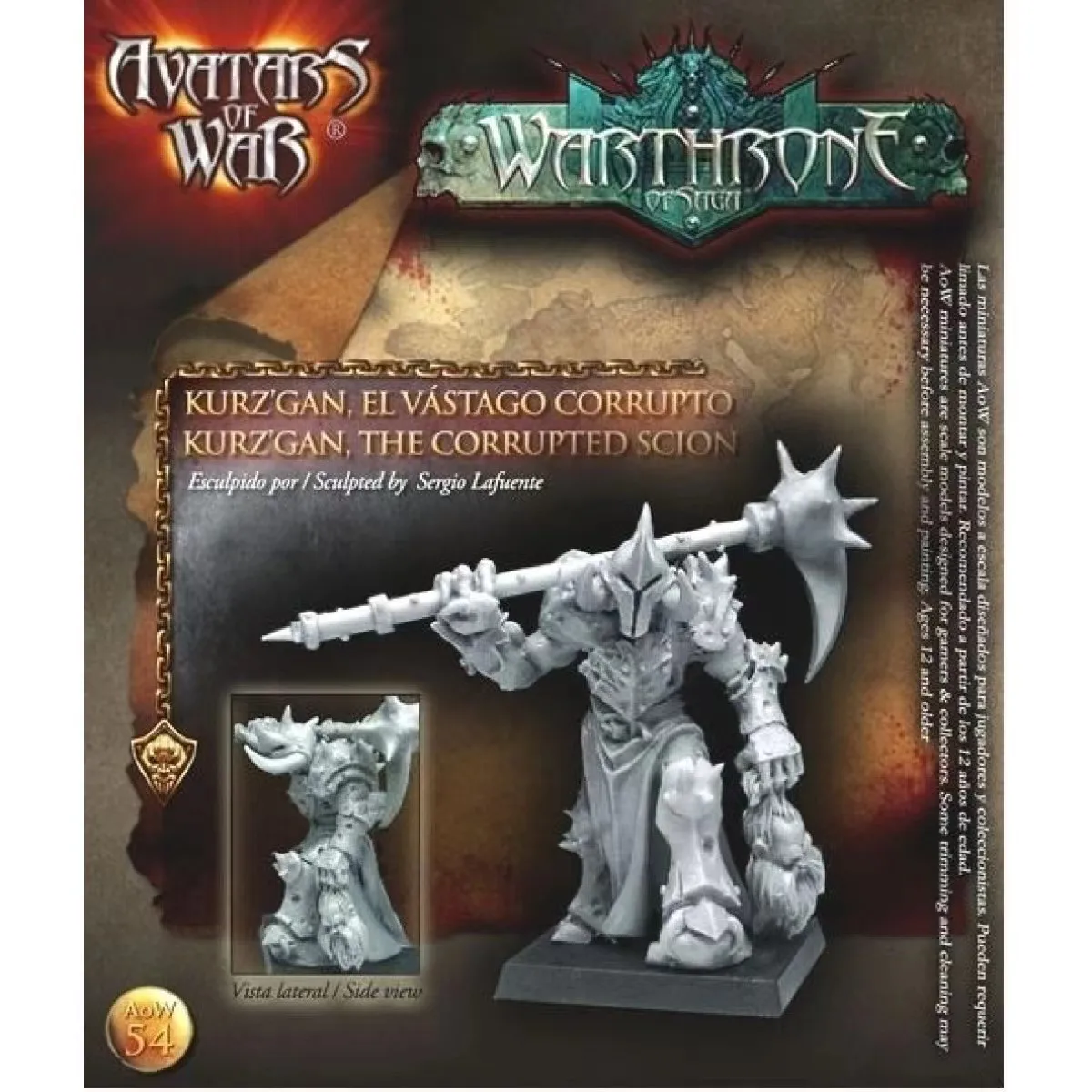 Resin Model Kit  Dark Gods - Lord of Pestilence w Great