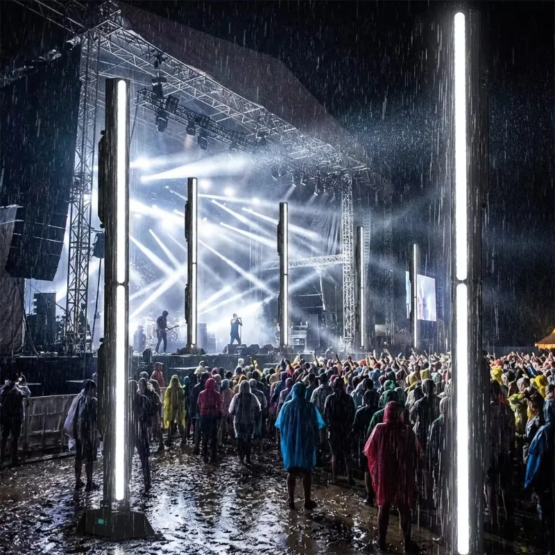 DMX512 Pixel Control IP65 Waterproof LED Strobe Light Moving Head Light Outdoor Stage Light Suitable for Concerts and Festivals