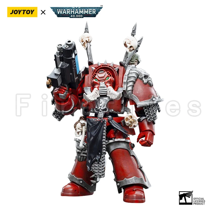 

1/18 JOYTOY Action Figure 40K Word Bearers Chaos Terminator Garchak Vash Anime Model Toy Free Shipping