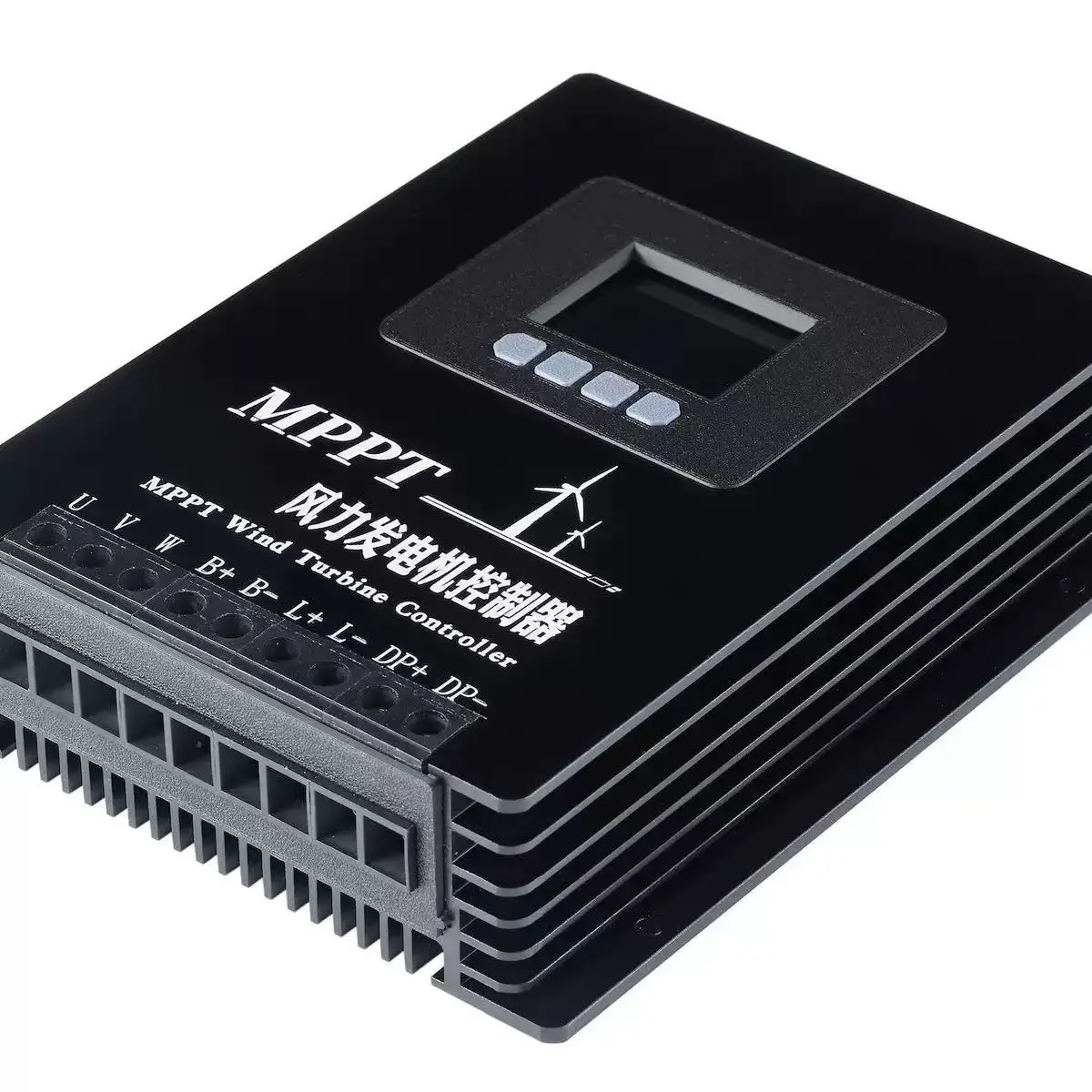 جهاز التحكم بالشحن بالطاقة الشمسية 12 فولت 24 فولت 36 فولت 48 فولت MPPT 60A 80A 100A مع مخرج LCD ومزدوج USB، لبطاريات الليثيوم الحمضية الرصاصية