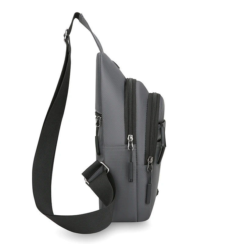 Large Capacity Men's Chest Bag – Waterproof & Durable Crossbody Sling for Outdoor Sports & Everyday Carry