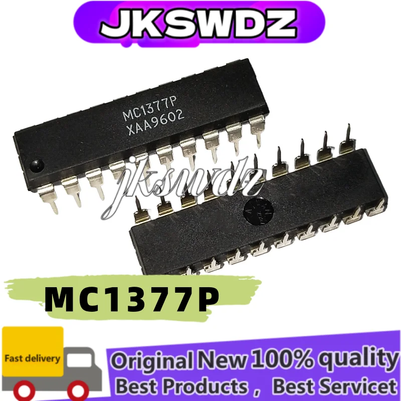 

5 pieces 100% new and original MC1377P COLOR TELEVISION RGB to PAL NTSC encoder DIP20