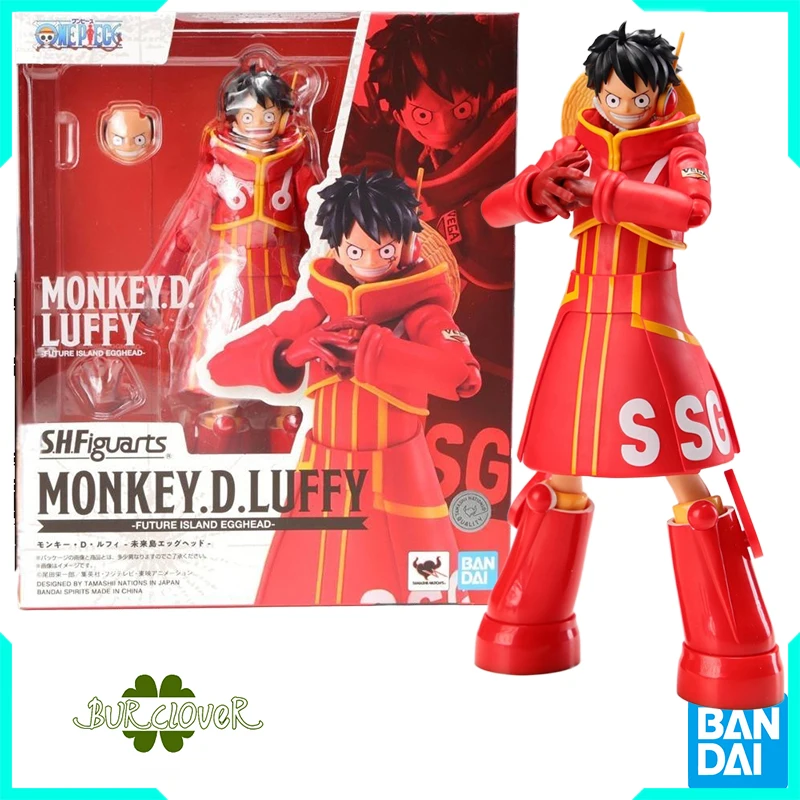 

BANDAI Original ONE PIECE SHF MONKEY.D.LUFFY Egghead Arc Action Figure Toys For Boys /Girls /Kids /Christmas Gift Collectible