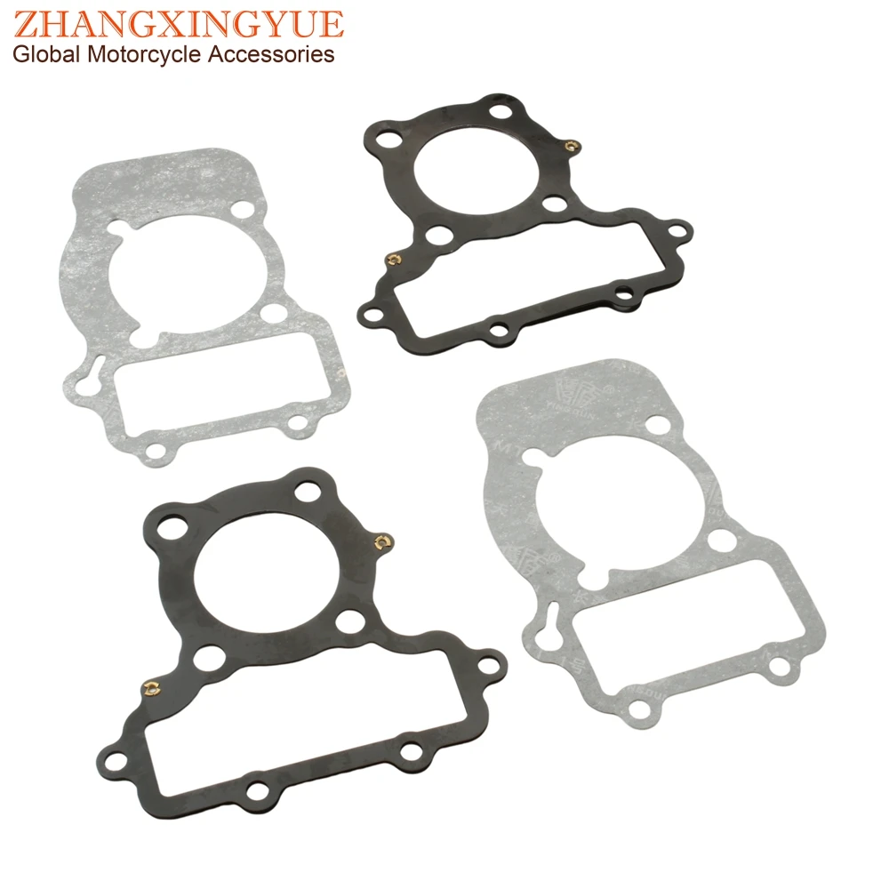 Motorcycle Cylinder Gasket Set Top End For Yamaha Virago V-Star 250 XV250 XV 250cc 3DM-11351-00 2UJ-11181-01