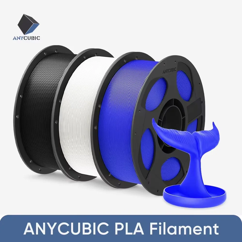 Anycubic PLA Filament 1.75mm 1kg/Roll for FDM 3D Printer Printing Plastic Consumables Material for Kobra 2 Neo Pro Max Plus