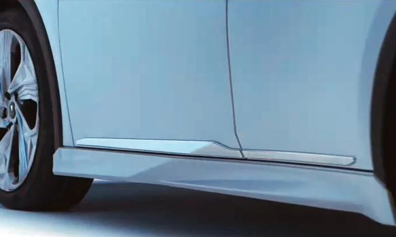 Car Accessories ABS Chrome Side Door Body Molding Moulding Trim For Toyata Prius XW60 2022 2023