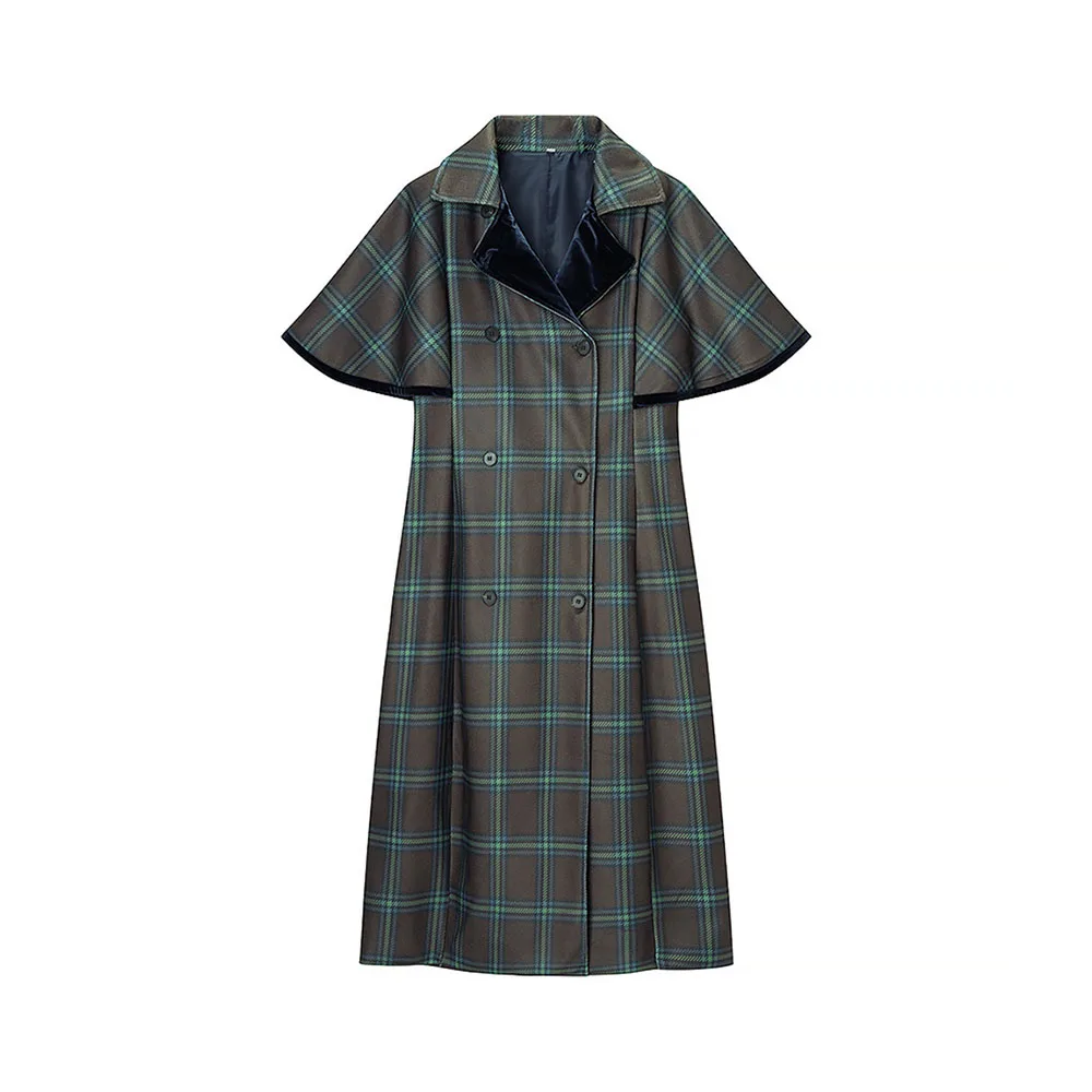 

Зимняя новая женская одежда, модное и универсальное шерстяное пальто во французском стиле во французском стиле