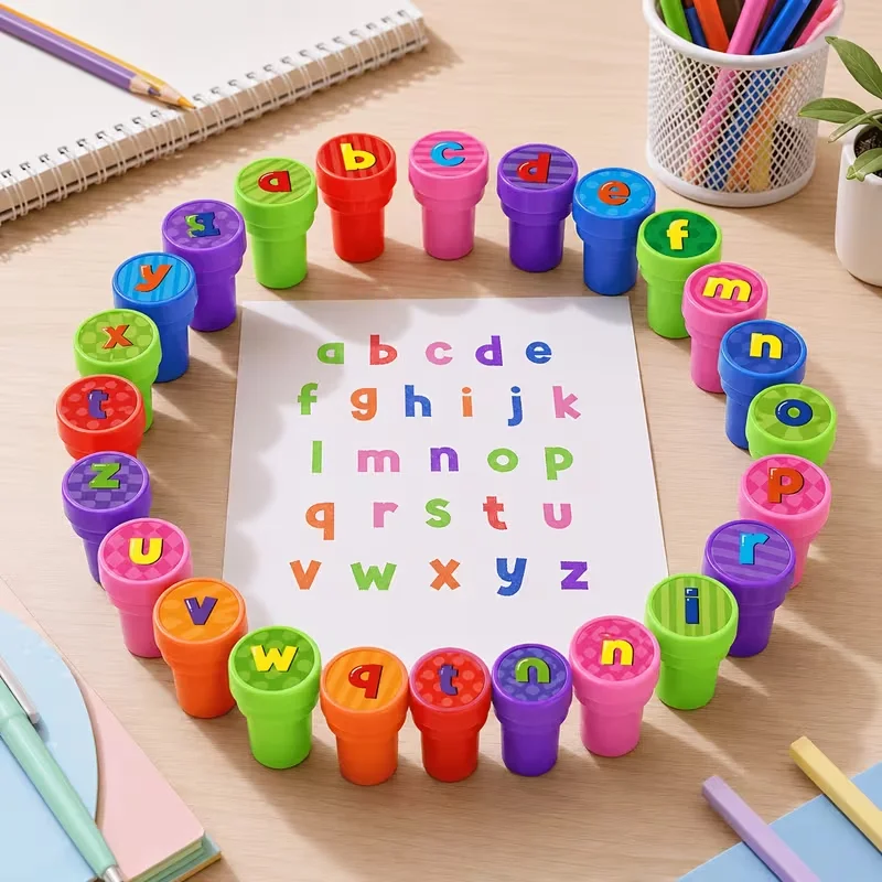 26 Pcs Letter Stamp Seal Set A - đánh giá và giá Art And Craft Letter Z