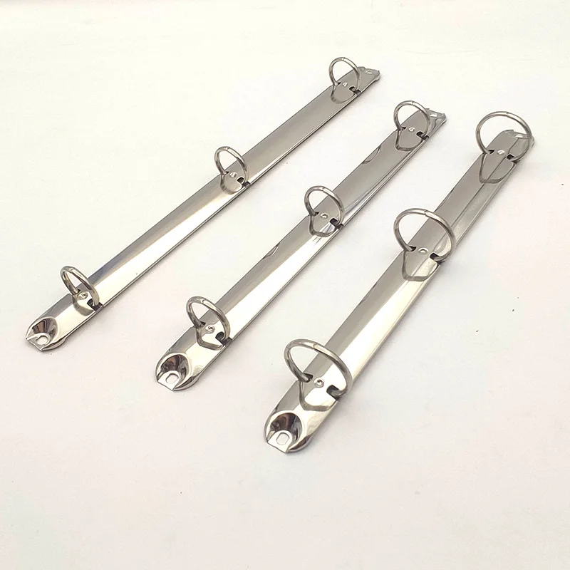 240cm/280cm 3 Holes Metal Spiral Binder 3 Rings Binding Clips For Diary Notebook Planner Personal Binder Clip File Folder