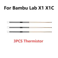 3pcs Thermistor Compatibility X1 X1C Hotend Temperature Measurement Resistance Thermal Grease for Bambu Lab 3D Printer Parts