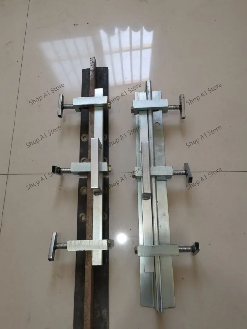 Elevator guide rail straightening tooling Keep the guide rail vertical tooling