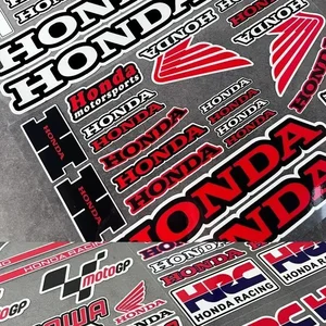 Motosiklet Yan Şerit Sticker, HONDA için Araba Styling Vinil Çıkartması, Çıkartmalar, yansıtıcı araba Dekorasyon., yeni 6 Büyük satış etiketi motosiklet honda - no. 6