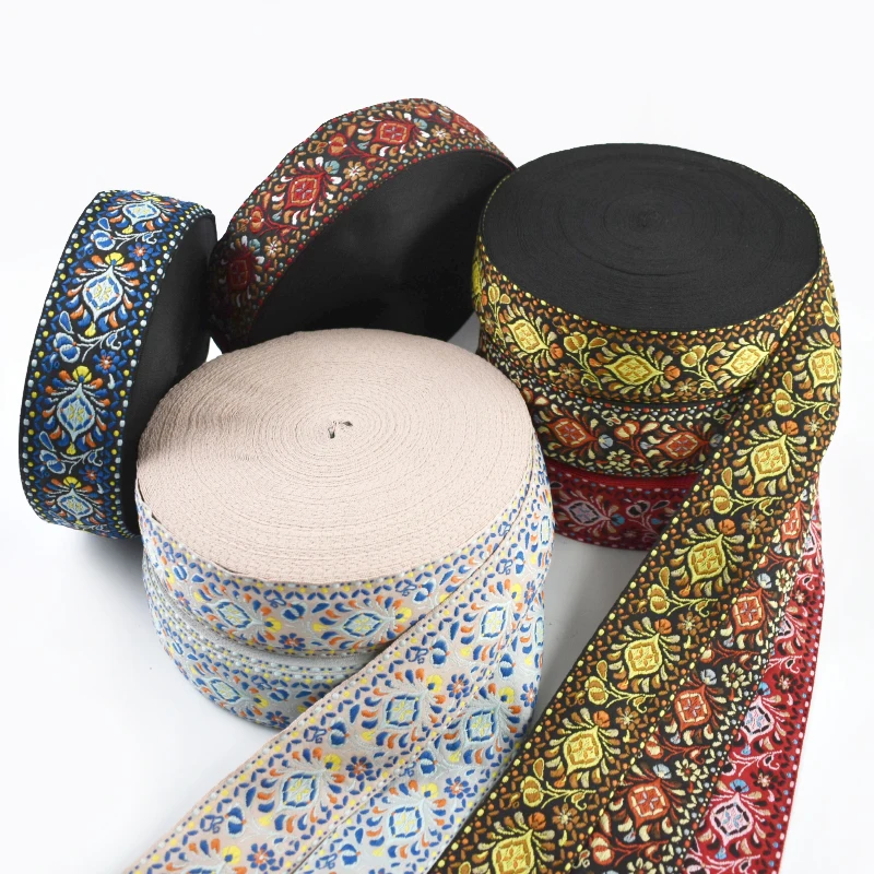 5/10 Yard 5cm Pita Anyaman Jac - Binding Tape Bias ulasan dan harga