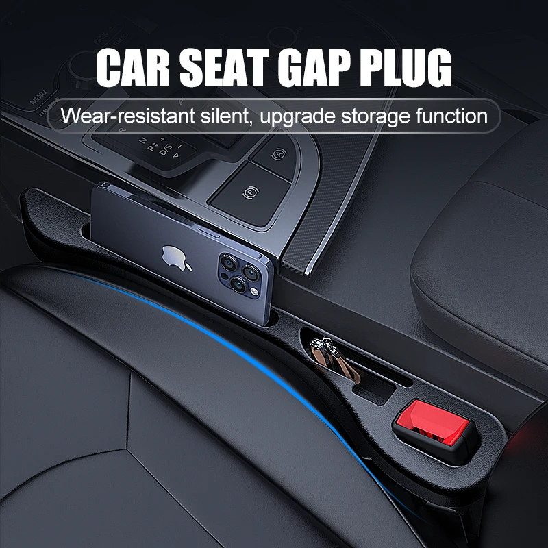 2024 Car Seat Gap Filler Side Seam Plug Strip Leak-proof Filling Strip Crevice Cushion Interior Universal Decoration Supplies