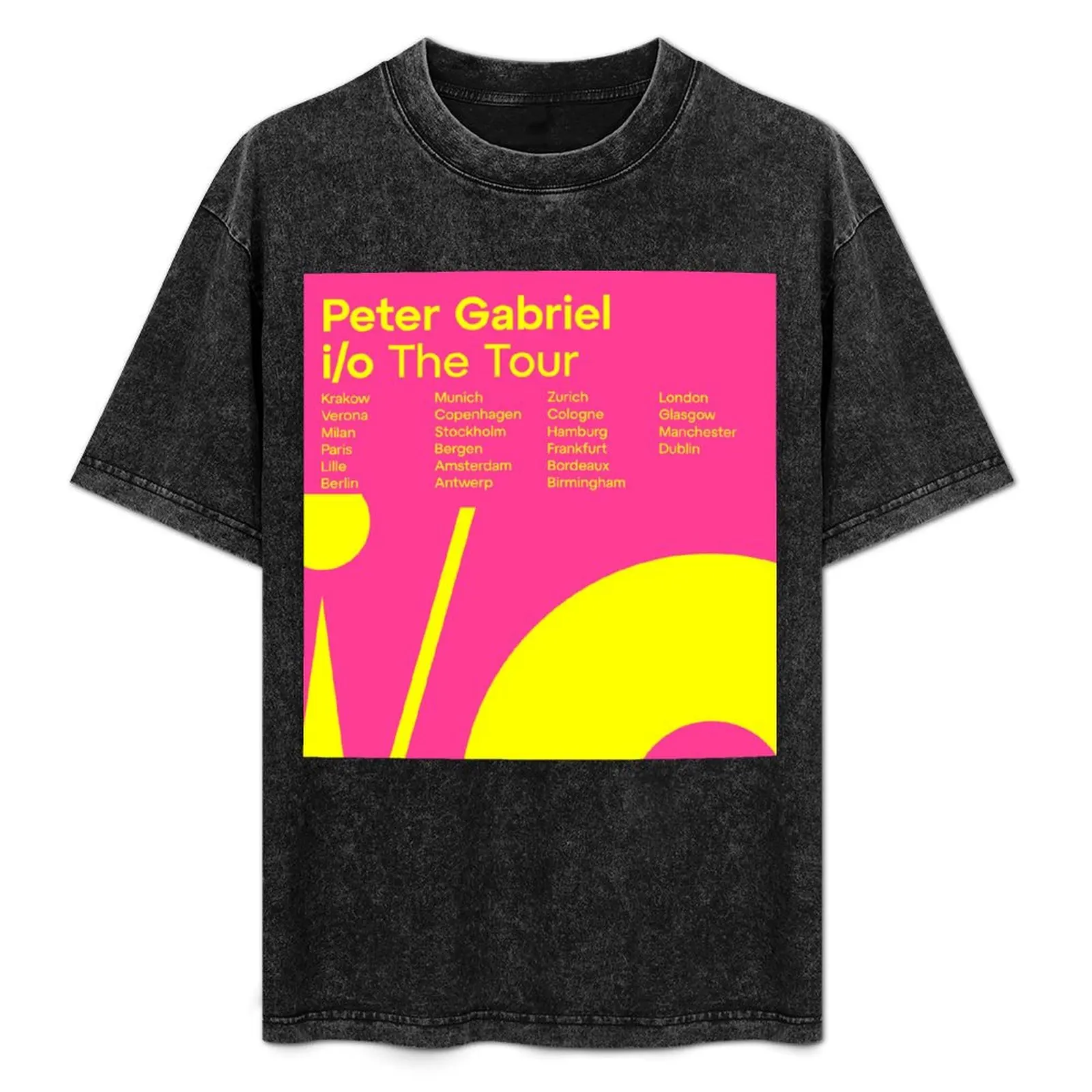 

new peter io tour2023 gabriel T-Shirt shirts graphic tees man t shirt vintage clothes graphic t shirts t shirts for men pack