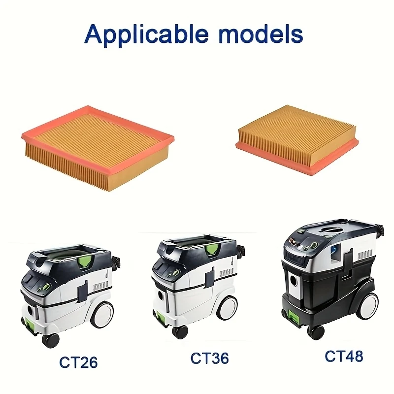 

Высокопроизводительный фильтр-бокс для пылесоса, совместимый с CT 26/CT 36/CT 48, пылесборник - прочный креп-фильм средней плотности, легко устанавливается.