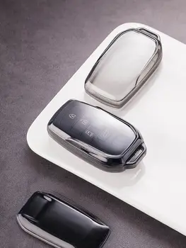 Kožený kryt na klíč od auta s přívěskem od auta pro TOYOTA Sienna RAV4 VENZA Mirai Hybrid Alphard PREVIA Voxy 2 3 5 6 tlačítek 10 nejlepší prodej Kryt klíče Toyota Hybrid - №7