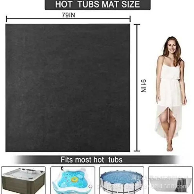 

Подушка для ванны Водопоглощающий и маслостойкий моющийся войлок 1 м2 Настенное покрытие, войлочная подушка для гаража Фетр с полиэтиленовым покрытием