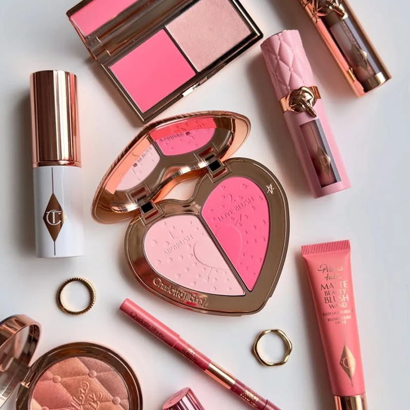 CT Soft Concealer Facial Moisturizing Flawless Beauty Highlighter Blush Matte Long‑wearing Eyeshadow Palette for Multiple Looks