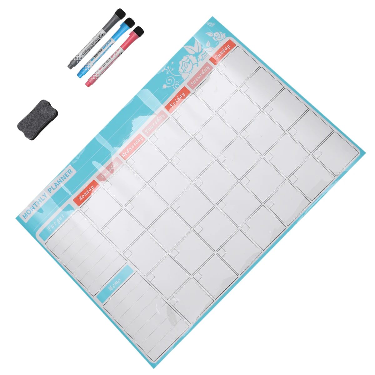 

Magnetic Calendar Planner Schedule Whiteboard Schedule Sticker Magnetic Message Board Erasable Fridge ganizer