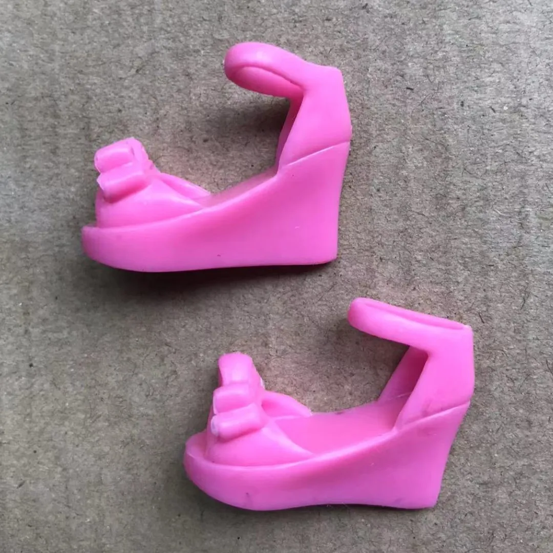 1/6 Puppe Schuhe Sandalen Bunte Puppe Zubehör Kinder DIY Puppe Dekoration Teile Original Puppe Dekore Schuhe – Detail 8