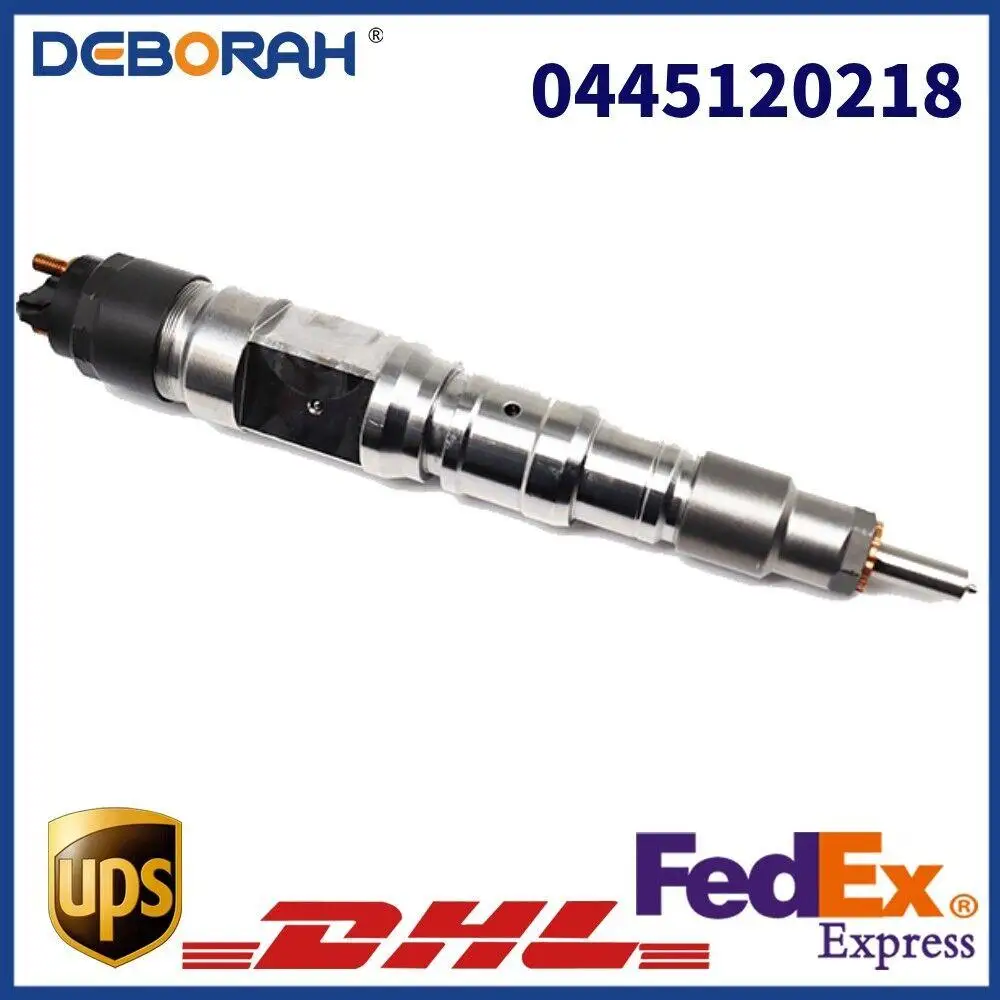 

0445120218 Genuine New Excavator Fuel Injector 0445 120 218 For Bosch MAN 51101006032