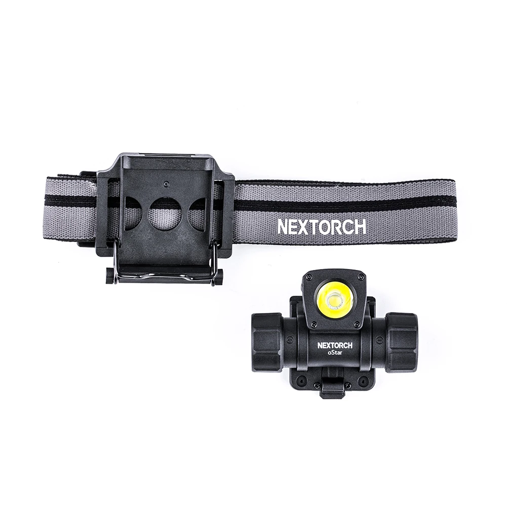 NEXTORCH oStar 500 lumen LED headlamp High-performance helmet light, NVG interface, quick release, strong magnetic attachment