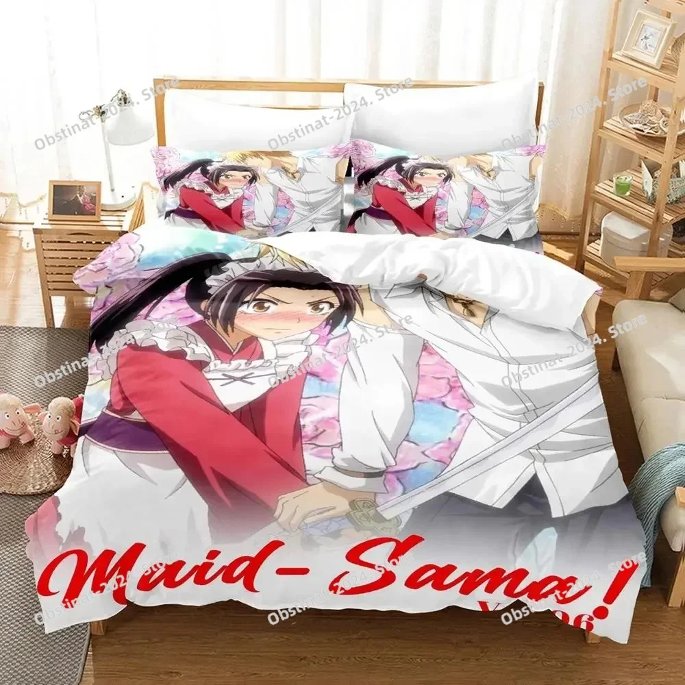 

Kaichou Wa Maid-sama Bedding Set Duvet Cover Bed Set Quilt Cover Pillowcase Comforter King Queen Size Boys Adult Home Textile