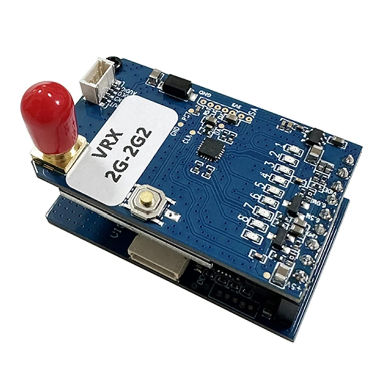 AT42 2G-2.2G FPV VRX 8CH FPV Módulo receptor de vídeo PAL/NTSC 7-36V para gafas FatShark FPV