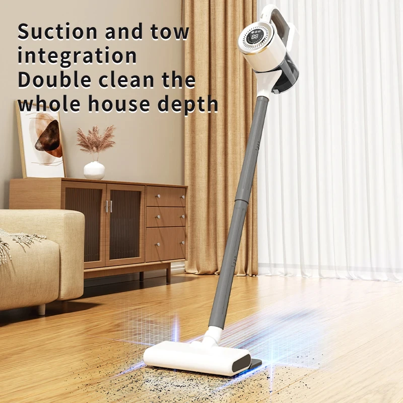 

Cordless Hoover Lightweight Household Hoover For Hard Floors and Carpets with 15,000 Pa Suction Power