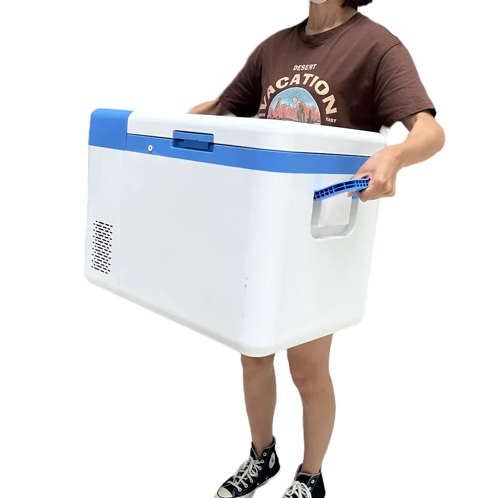 

-86C Degree 25L Low Temperature Deep Freezer Portable Mini Solar 12V DC Medical Refrigerator
