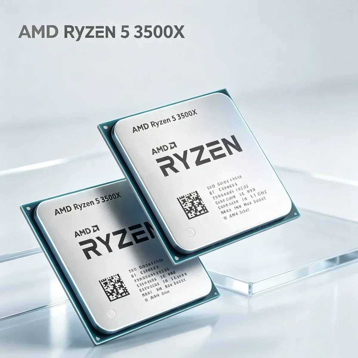 Tray AMD Ryzen 5 3500X 6 Core 6 Thread 4.1GHz Dynamic Boost 32MB Cache AM4 Support PCIe 4.0 E Sports PC Top Choice view 2
