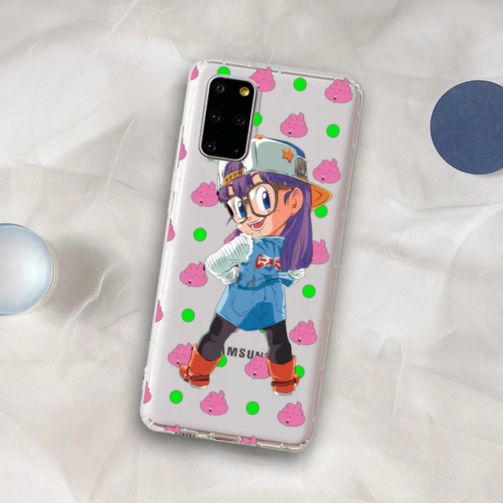 Dr Slump Arale Phone Case for Samsung A12 21 30 31 51 52 70 71 for Redmi8 9 10 for Honor10 70 50 Clear Case