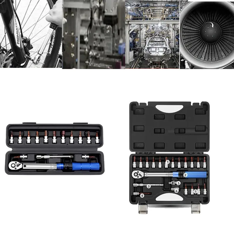 

16/22 шт. набор высокоточных гаечных ключей С Храповым Механизмом 1/4 дюйма 72T 2-24N.m