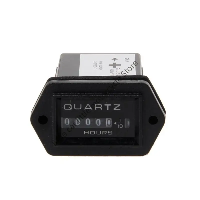 

R9CC Multifunction Digital Meter Use Hour Meter Display Counter 12-36V For Car Truck Generator Hours Measurement Monitoring