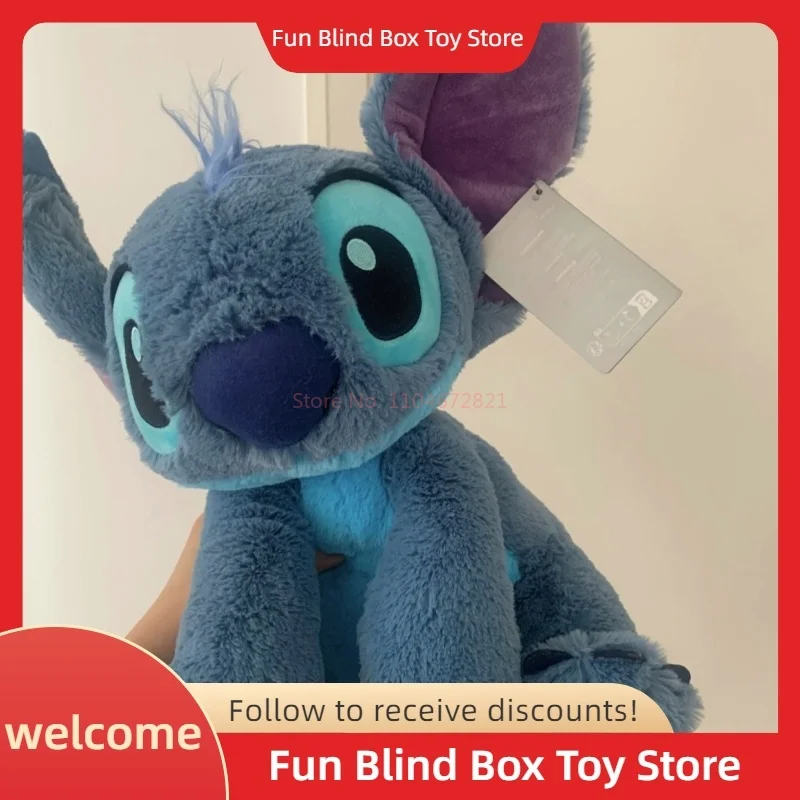 30/45/60/80 سنتيمتر ديزني حجم كبير ليلو و غرزة محشوة ألعاب من نسيج مخملي غرزة دمية لينة Kawaii غرفة ديكور وسادة اللعب فتاة Kawaii هدية