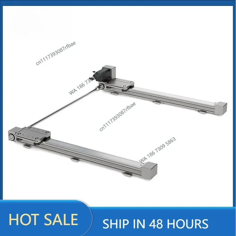 double X-axis motion platform synchronous belt double X slide table X-X double axis simultaneous motion multi-axis