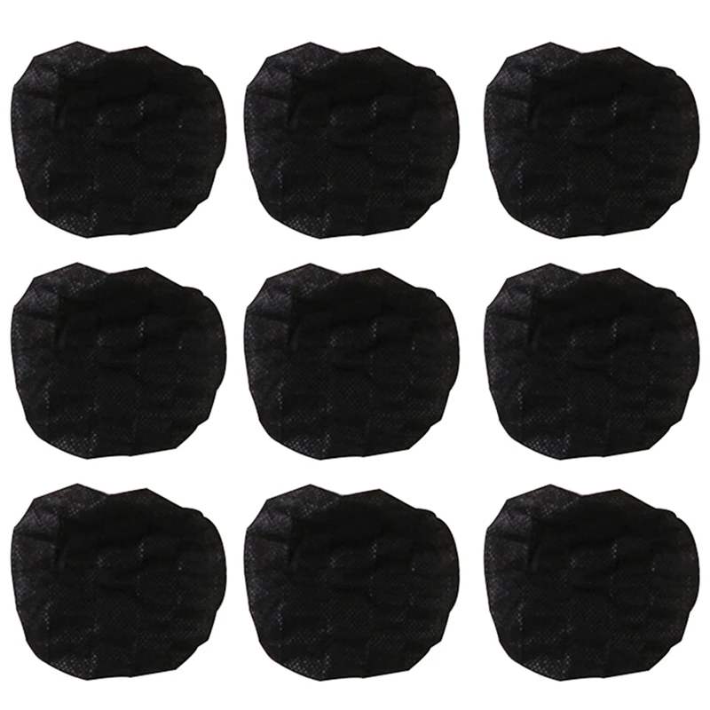 

400Pcs Disposable Microphone Cover Windscreen For Karaoke KTV Recording Studio Black