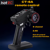 HOTRC remote control CT-6A gun control 6-channel fishing net pulling vehicle and boat 2.4G receiver F-06A receiver