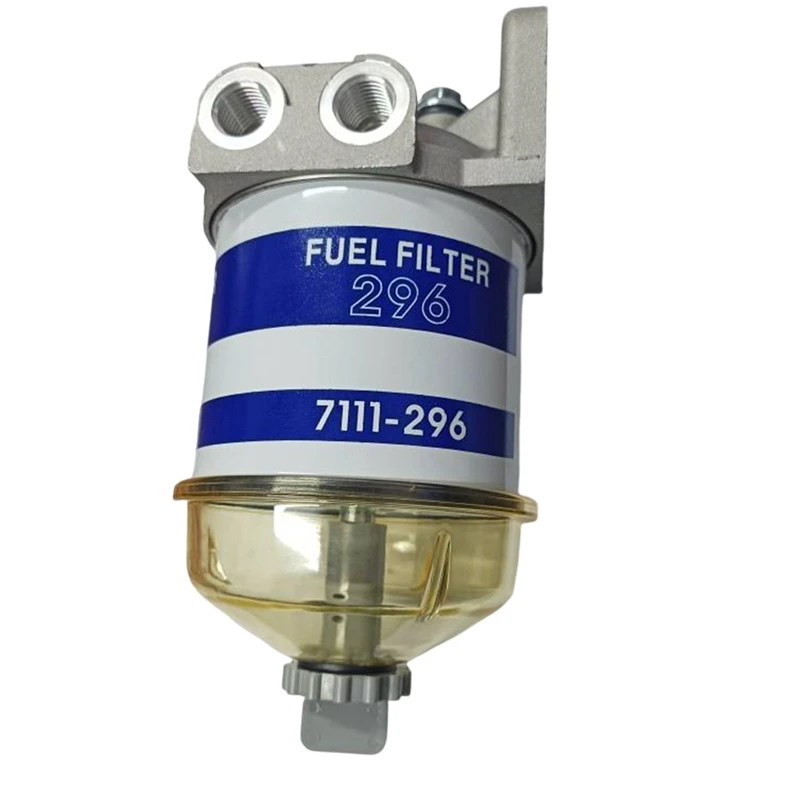 1 Piece Diesel Double Add Duel Fuel Filter Filter Oil Water Separator Dual Cup Assy Universal HDF296