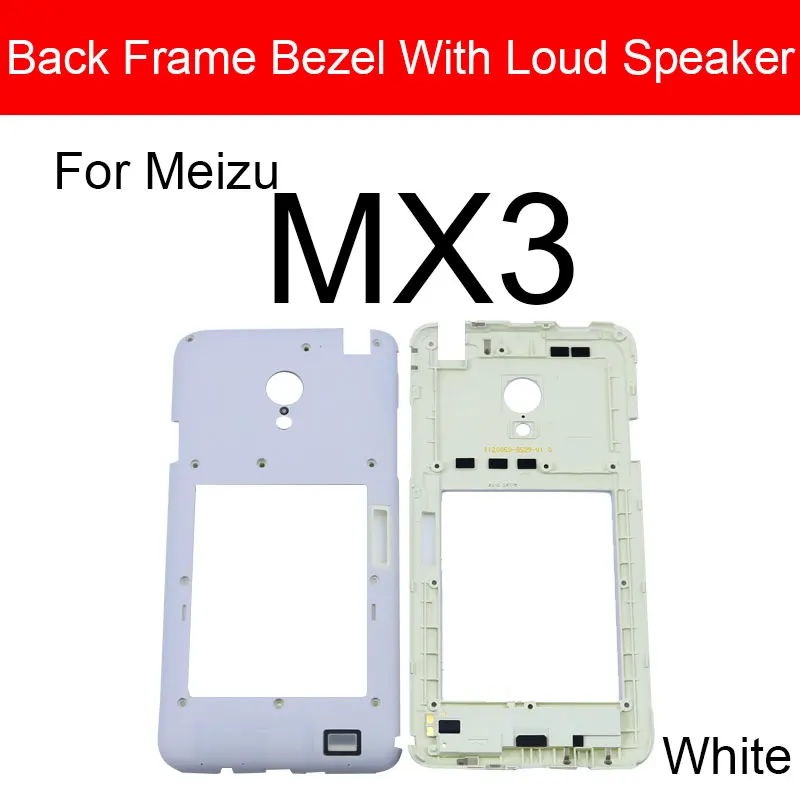 Back Frame Bezel With Loud Speaker For Meizu MX3 MX4 Pro MX4Pro Ringer Buzzer Frame Module Ring Loudspeaker Flex Ribbon Parts