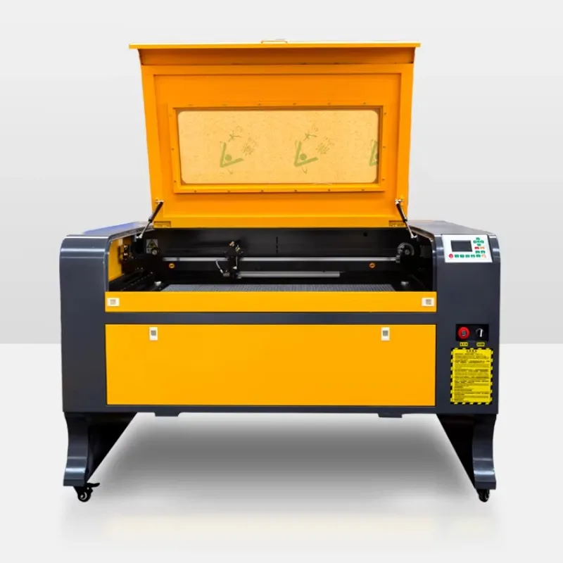 Ruida 9060 Mini CO2 Engraving Machine 60W-150W Automatic Water Cooling Support Home Use Non-Metal Compatible