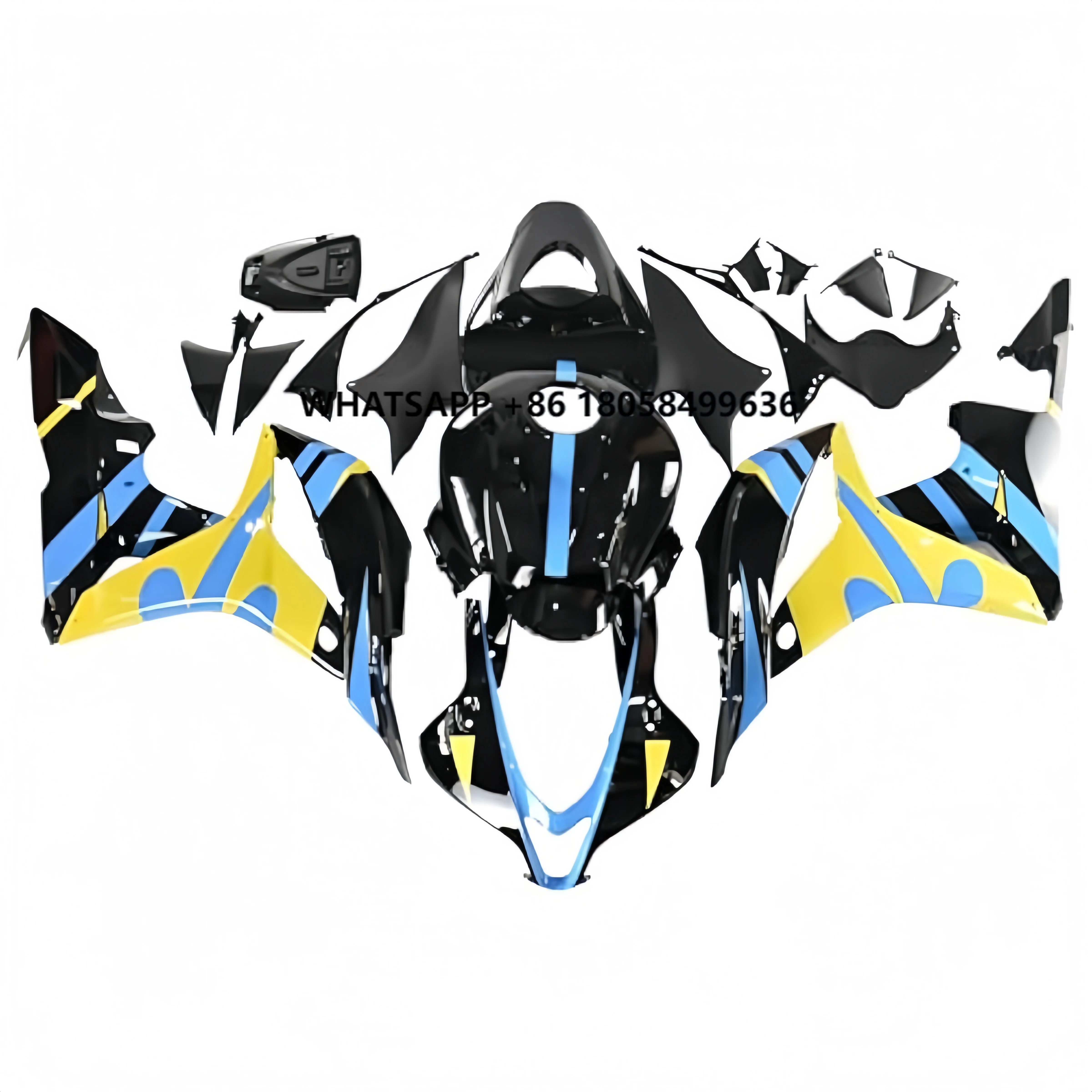 

Plastic Fairing Kit Fender Plate Guard Cover motorcycle Body Fairing Kit for 600 RR F5 2007-2008